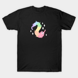 Rainbow Worm on a String T-Shirt